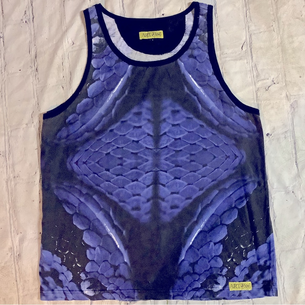 ART SEW FILTHY DRIPPED TANK TOP.  PERFECT SHAPE.